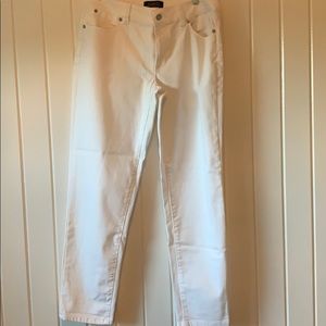 White Talbots jeans
